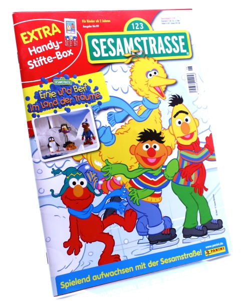 123 Sesamstrasse (Sesame Street) Zeitschrift - spielend aufwachsen haben Nr. 6 (2009) von Panini